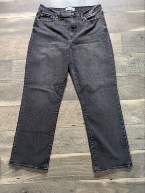DAZE Men's Straight Jeans in Washed Black